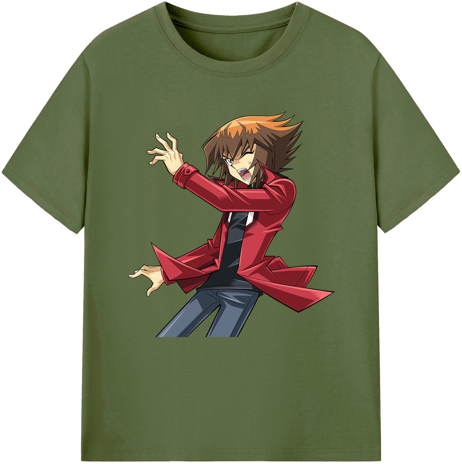 （画像用） 遊☆戯☆王 Yu-Gi-Oh! 綿100％半袖Tシャツ（フロントプリント）